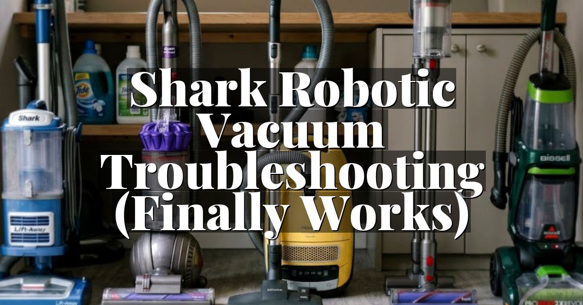 Shark Robotic Vacuum Troubleshooting (Finally Works)