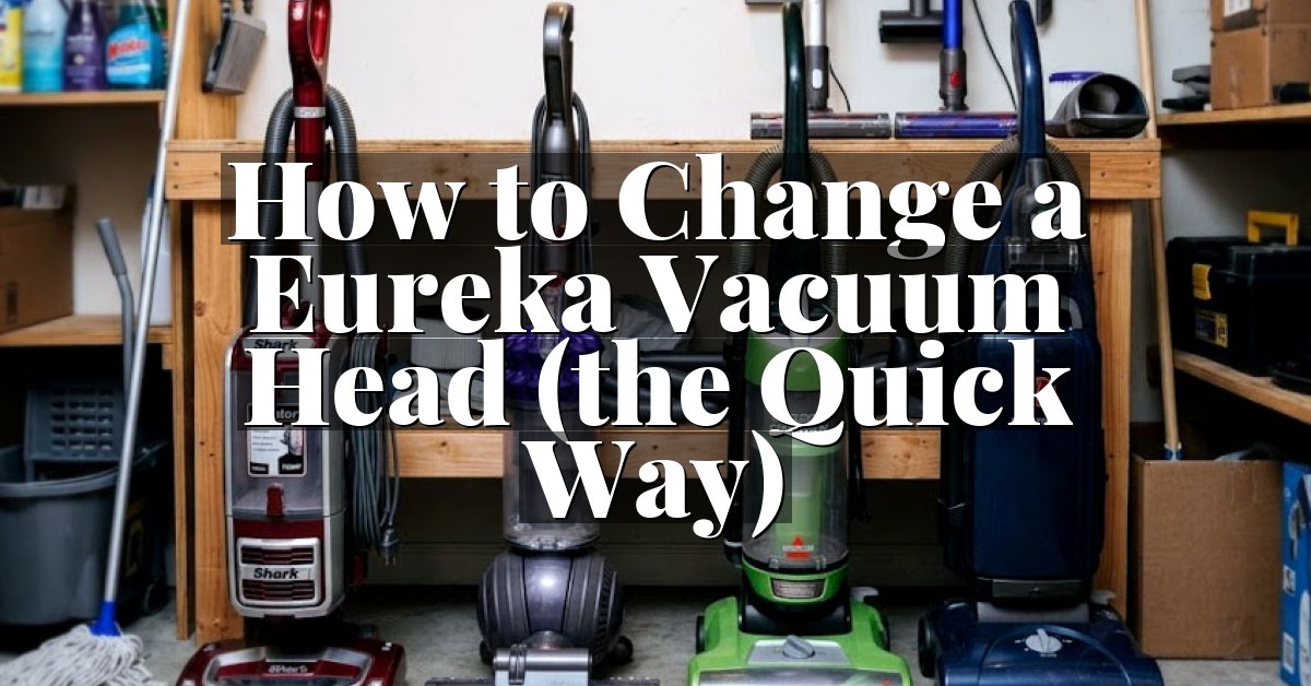 How to Change a Eureka Vacuum Head (the Quick Way)