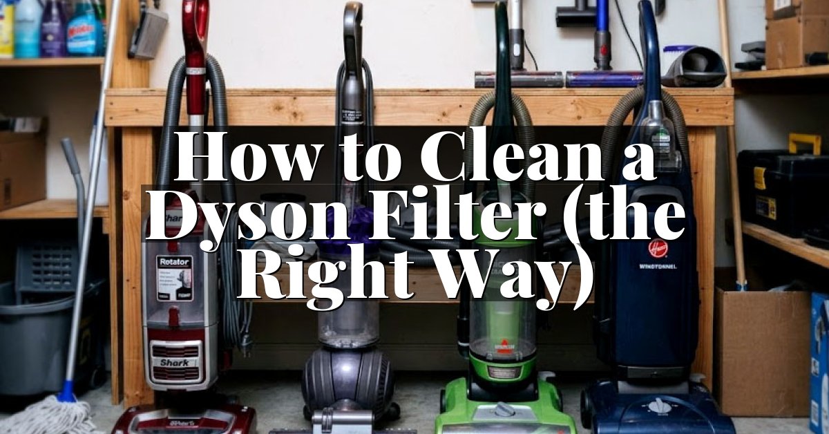 How to Clean a Dyson Filter (the Right Way)