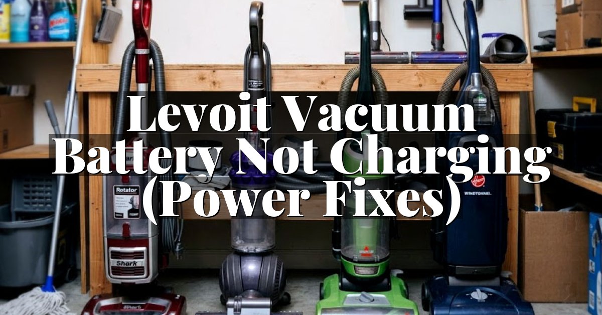 Levoit Vacuum Battery Not Charging (Power Fixes)