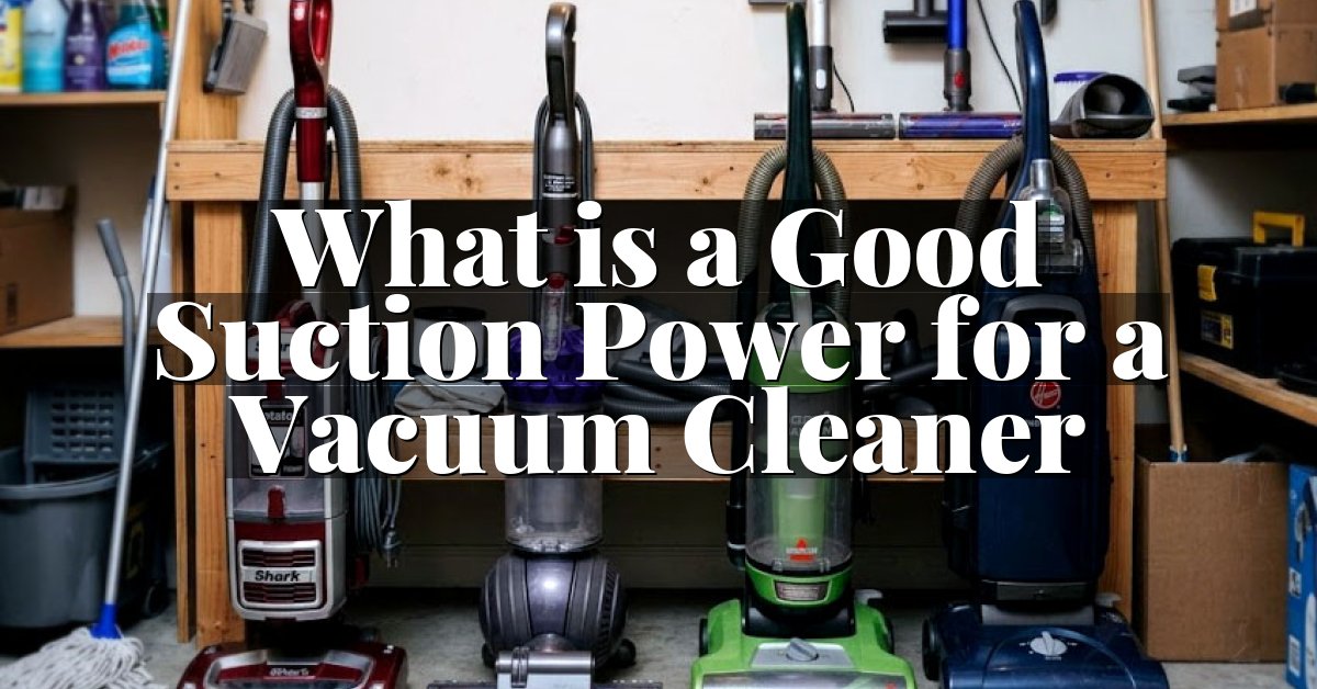 What is a Good Suction Power for a Vacuum Cleaner