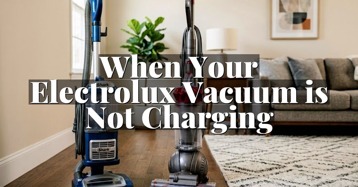 When Your Electrolux Vacuum is Not Charging