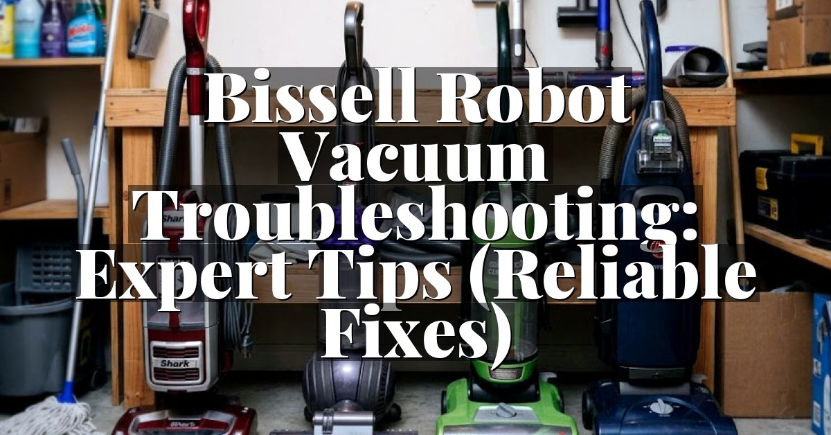 Bissell Robot Vacuum Troubleshooting: Expert Tips (Reliable Fixes)