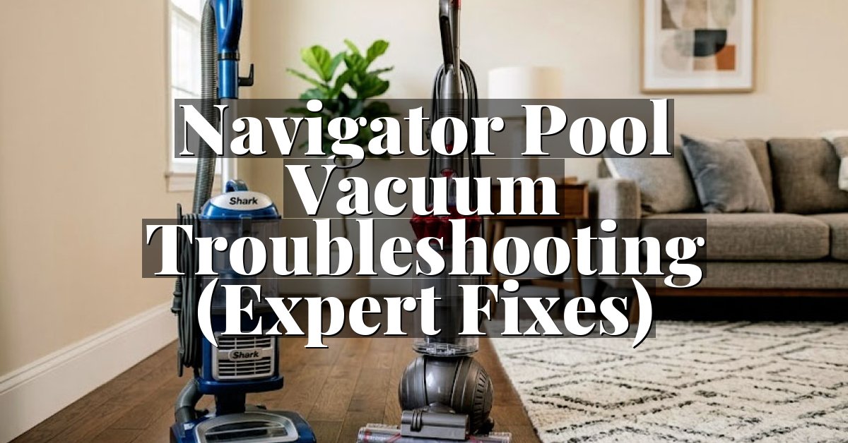 Navigator Pool Vacuum Troubleshooting (Expert Fixes)