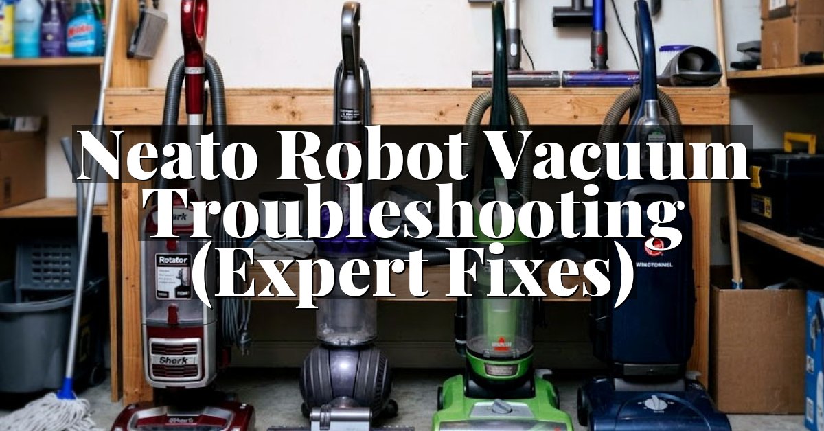 Neato Robot Vacuum Troubleshooting (Expert Fixes)
