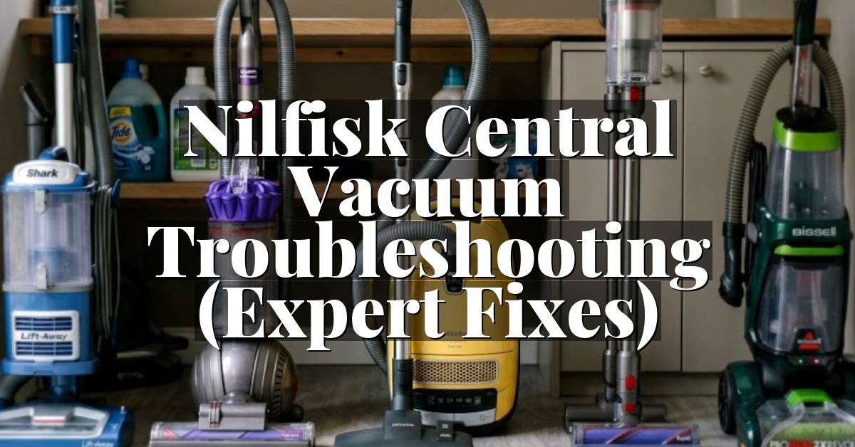 Nilfisk Central Vacuum Troubleshooting (Expert Fixes)