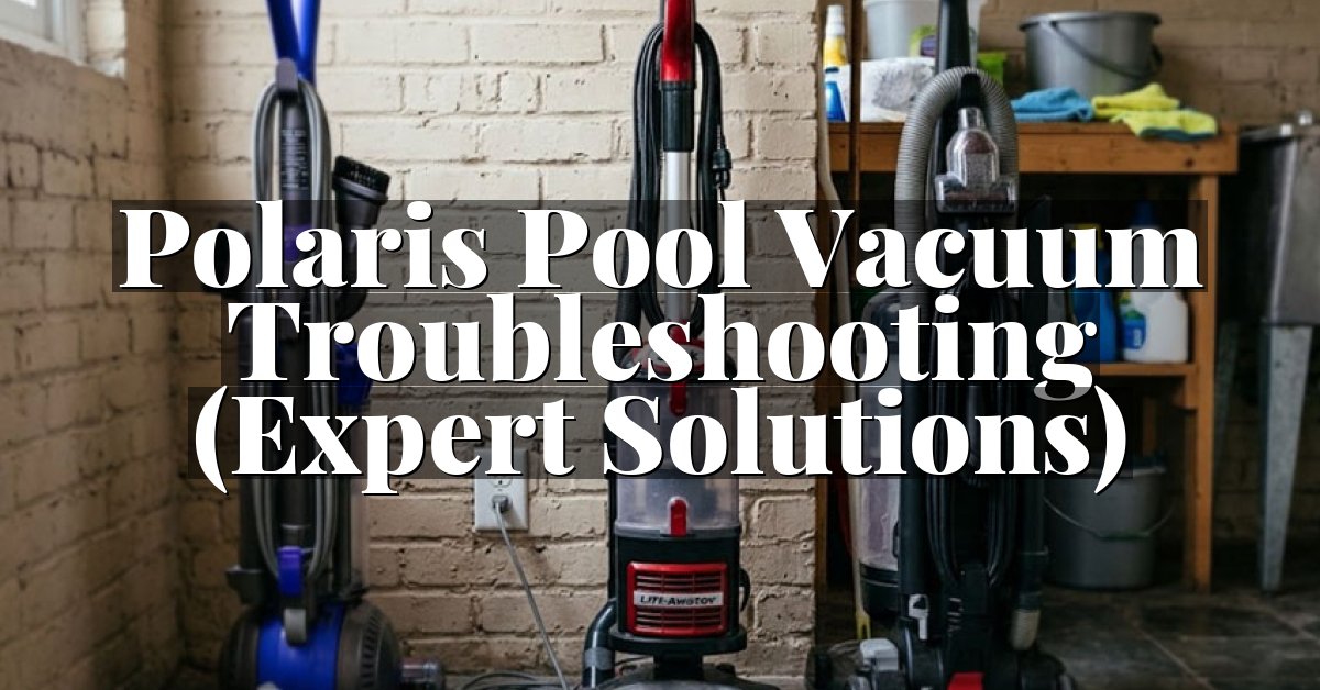 Polaris Pool Vacuum Troubleshooting (Expert Solutions)