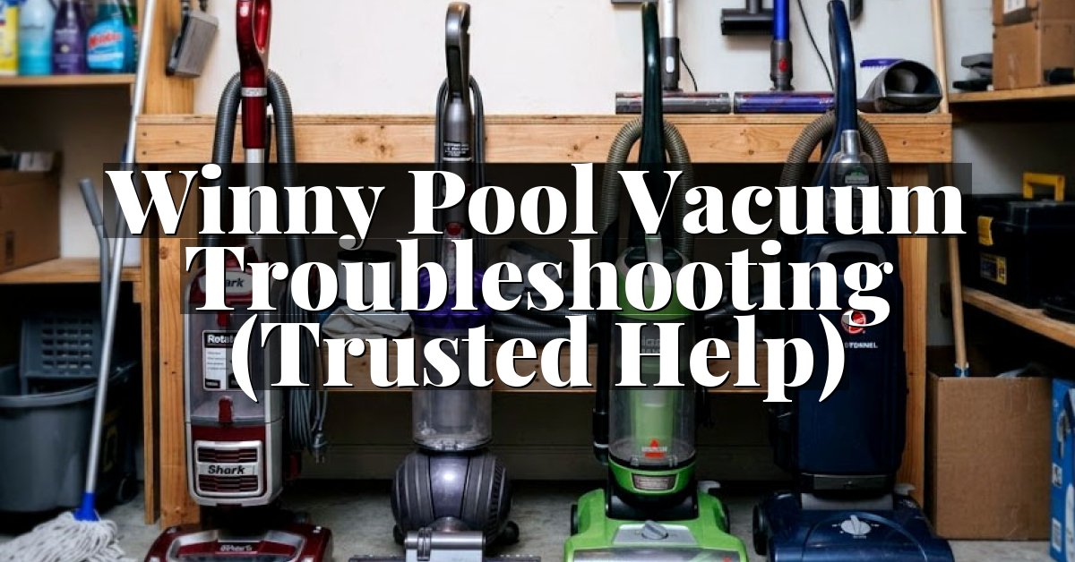 Winny Pool Vacuum Troubleshooting (Trusted Help)