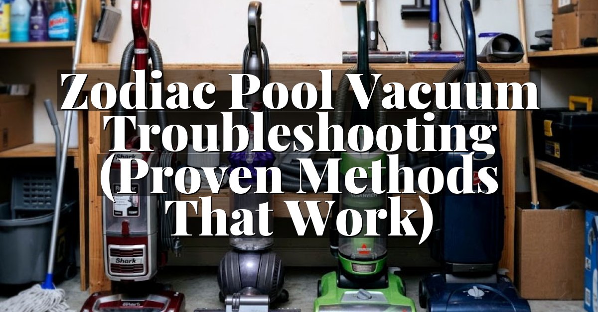 Zodiac Pool Vacuum Troubleshooting (Proven Methods That Work)